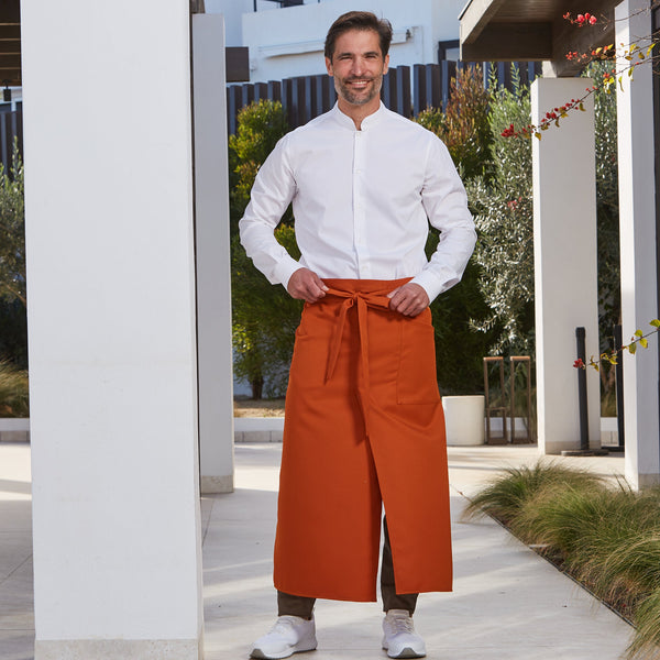 Avental Francês Aberto em Sarja de Poliéster 90x110 cm-RAG-Tailors-Fardas-e-Uniformes-Vestuario-Pro