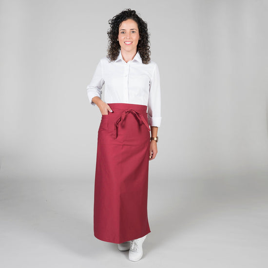 Avental Francês C/Bolsos-Bordou 112-Único-RAG-Tailors-Fardas-e-Uniformes-Vestuario-Pro