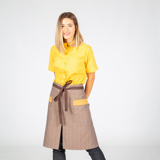 Avental Holanda-Castanho Chocolate-Único-RAG-Tailors-Fardas-e-Uniformes-Vestuario-Pro