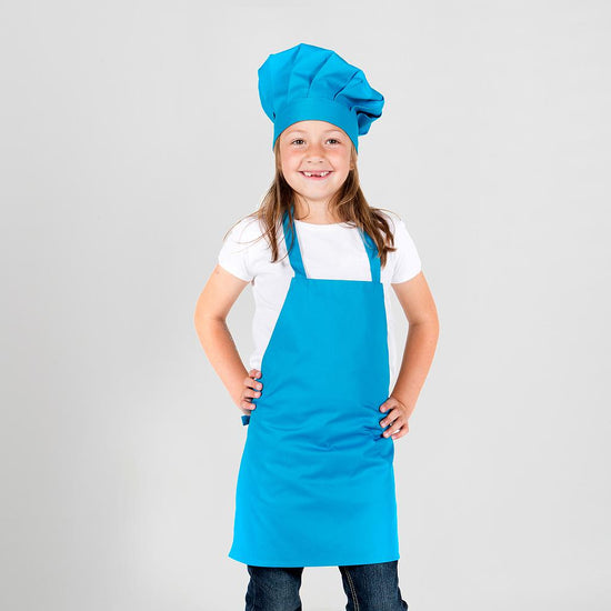 Avental Infantil de Peito em Cores Vivas-Turquesa-115-4-RAG-Tailors-Fardas-e-Uniformes-Vestuario-Pro