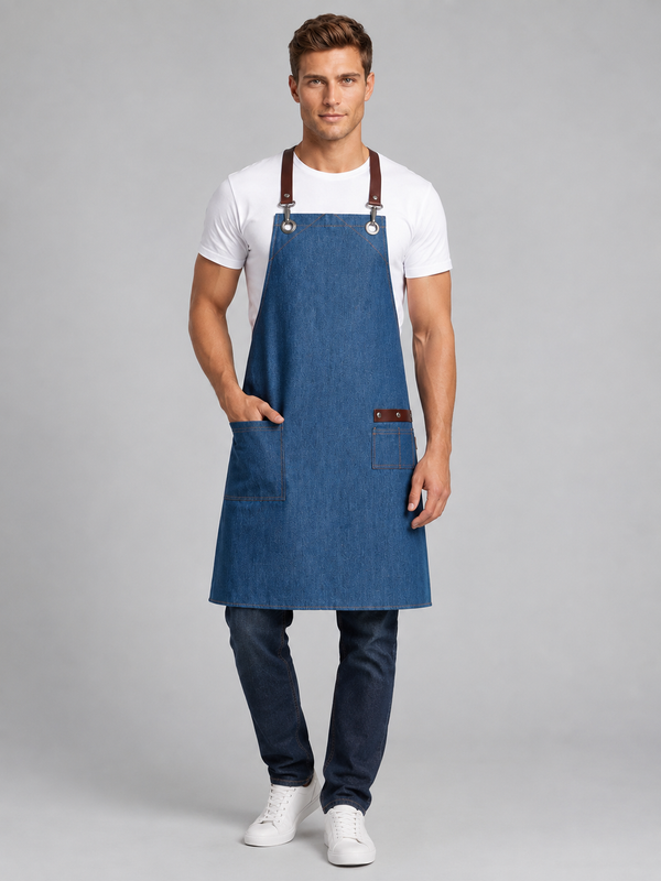 Avental Jeans Minisota-Denim Jeans Azul - 827-Único-RAG-Tailors-Fardas-e-Uniformes-Vestuario-Pro