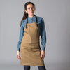 Avental MIKE com tira de couro-Camel-Único-RAG-Tailors-Fardas-e-Uniformes-Vestuario-Pro