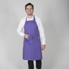 Avental Peito Guilherme em SARJA 100% Poliéster-Roxo-Unico-RAG-Tailors-Fardas-e-Uniformes-Vestuario-Pro