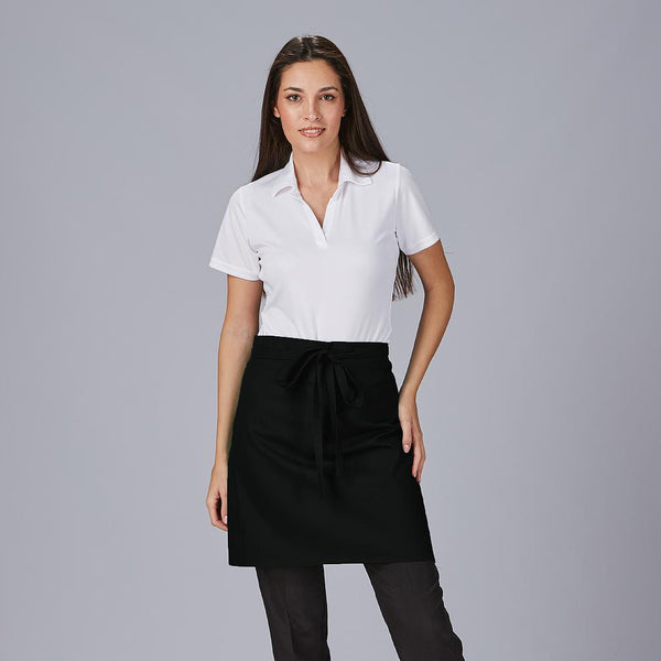 Avental Sem Peito Sarja 50x75 cm-Preto - 001-UD-RAG-Tailors-Fardas-e-Uniformes-Vestuario-Pro