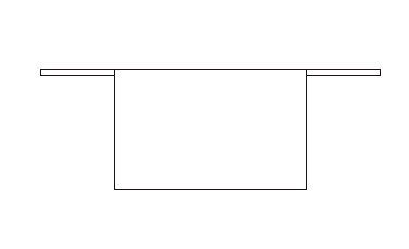 Avental Sem Peito Sarja 50x75 cm-RAG-Tailors-Fardas-e-Uniformes-Vestuario-Pro