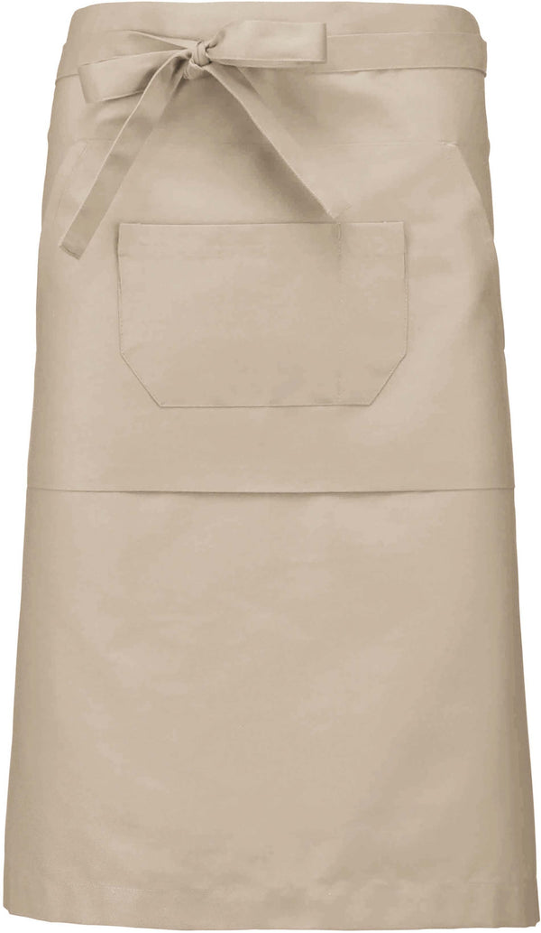 Avental Venti poliéster / algodão comprido-Bege-Único-RAG-Tailors-Fardas-e-Uniformes-Vestuario-Pro