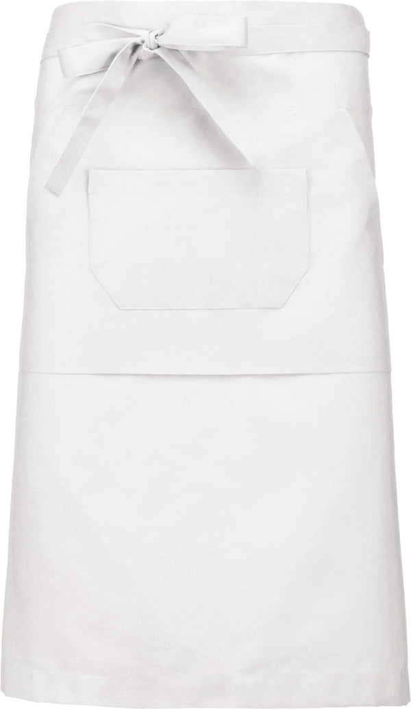Avental Venti poliéster / algodão comprido-Branco-Único-RAG-Tailors-Fardas-e-Uniformes-Vestuario-Pro
