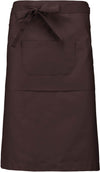 Avental Venti poliéster / algodão comprido-Chocolate-Único-RAG-Tailors-Fardas-e-Uniformes-Vestuario-Pro