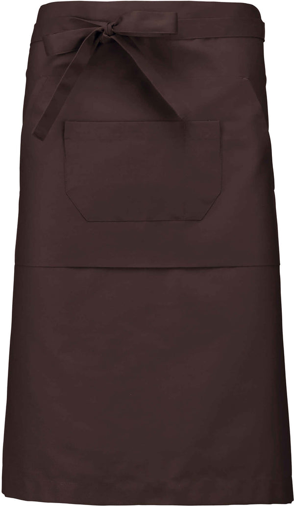Avental Venti poliéster / algodão comprido-Chocolate-Único-RAG-Tailors-Fardas-e-Uniformes-Vestuario-Pro