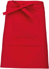 Avental Venti poliéster / algodão de comprimento Médio-Vermelho-Único-RAG-Tailors-Fardas-e-Uniformes-Vestuario-Pro