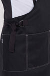 Avental com Peitilho Combinado para Bata de Cozinha-RAG-Tailors-Fardas-e-Uniformes-Vestuario-Pro