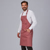 Avental com Peitilho e Reforços em Sarga Reciclada 86x74 cm-RAG-Tailors-Fardas-e-Uniformes-Vestuario-Pro