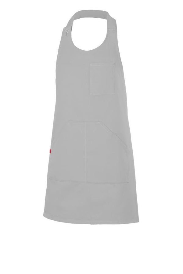 Avental com Peito Abotoado Curto-Cinza Gelo-Único-RAG-Tailors-Fardas-e-Uniformes-Vestuario-Pro