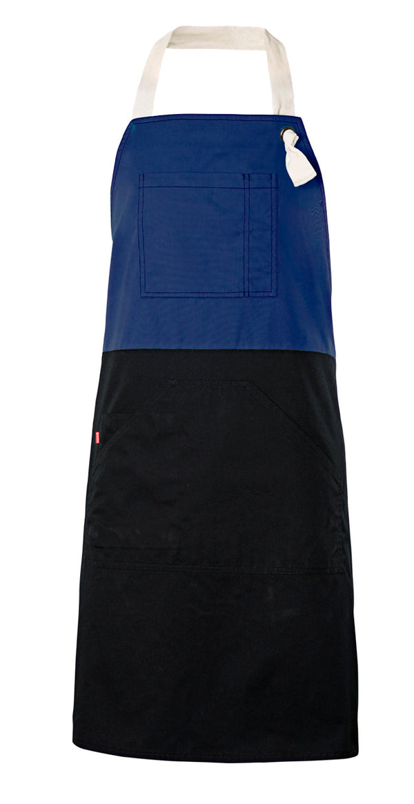 Avental com Peito Bicolor-Azul Ultramar-Único-RAG-Tailors-Fardas-e-Uniformes-Vestuario-Pro