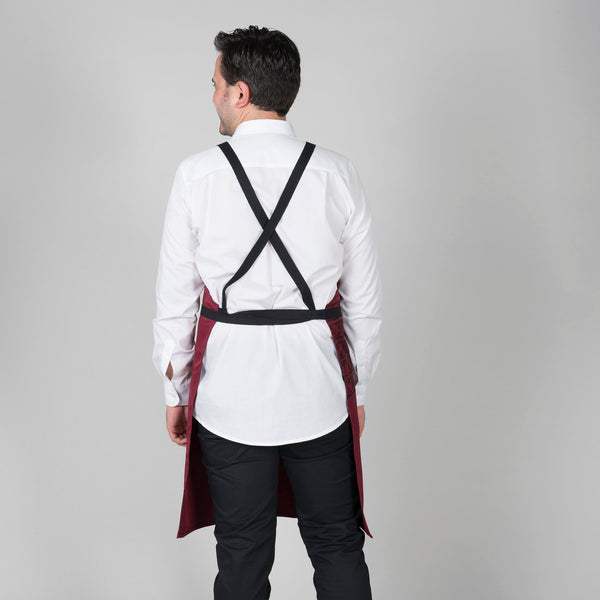 Avental com Peito Gourmet Estampado 92x75 cm-RAG-Tailors-Fardas-e-Uniformes-Vestuario-Pro