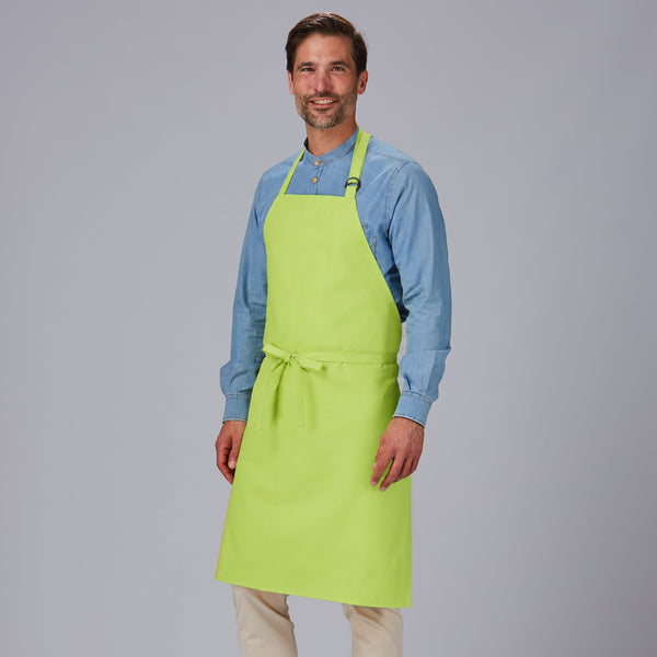 Avental com Peito Sarja 90x75 cm-Pistacho - 127-UD-RAG-Tailors-Fardas-e-Uniformes-Vestuario-Pro