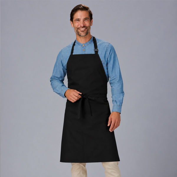 Avental com Peito Sarja 90x75 cm-Preto - 001-UD-RAG-Tailors-Fardas-e-Uniformes-Vestuario-Pro