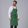 Avental com Peito Sarja 90x75 cm-Verde - 108-UD-RAG-Tailors-Fardas-e-Uniformes-Vestuario-Pro