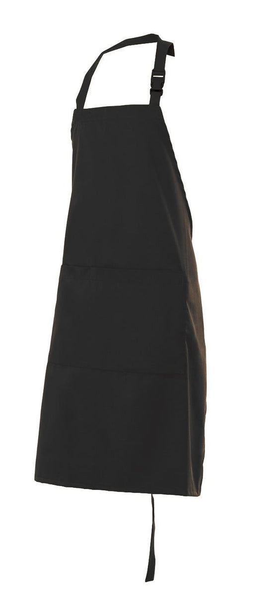 Avental com Peito com Bolso-Preto-Único-RAG-Tailors-Fardas-e-Uniformes-Vestuario-Pro