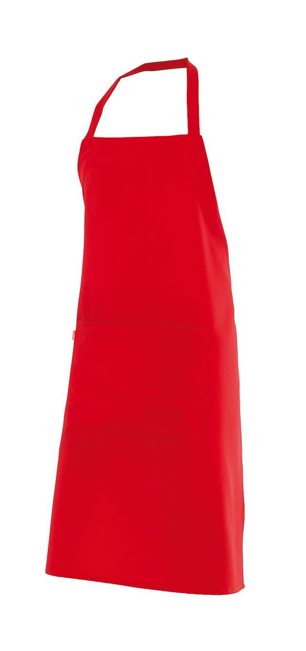 Avental com Peito com Bolso-Vermelho-Único-RAG-Tailors-Fardas-e-Uniformes-Vestuario-Pro