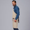Avental com Peito e Acessórios em Pele 88x74 cm-RAG-Tailors-Fardas-e-Uniformes-Vestuario-Pro