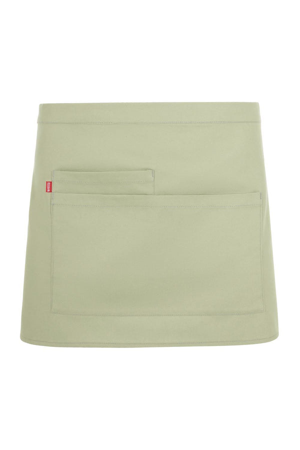 Avental curto orgânico NOUGAT repelente de água-Pistacho - 82-Único-RAG-Tailors-Fardas-e-Uniformes-Vestuario-Pro