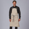 Avental de Alças Combinadas com Ilhós 88x74 cm-Bege-110-U-RAG-Tailors-Fardas-e-Uniformes-Vestuario-Pro