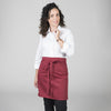 Avental de Cintura c/ Bolsos 50x75 cm em Sarja de Poliéster-Granate-607-Único-RAG-Tailors-Fardas-e-Uniformes-Vestuario-Pro