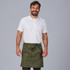 Avental de Cintura c/ Bolsos 50x75 cm em Sarja de Poliéster-Caqui-599-Único-RAG-Tailors-Fardas-e-Uniformes-Vestuario-Pro