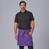 Avental de Cintura c/ Bolsos 50x75 cm em Sarja de Poliéster-Roxo-609-Único-RAG-Tailors-Fardas-e-Uniformes-Vestuario-Pro