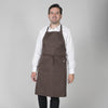 Avental de Peito Avis-Castanho-Único-RAG-Tailors-Fardas-e-Uniformes-Vestuario-Pro