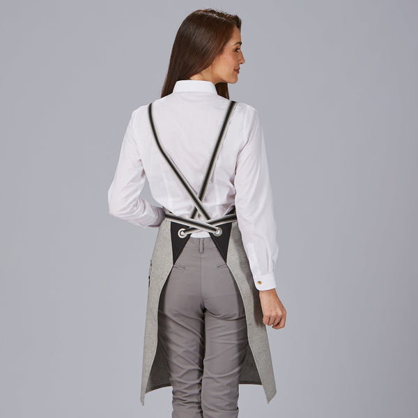 Avental de Peito com Bolso e Fitas Combinadas 88x74 cm-RAG-Tailors-Fardas-e-Uniformes-Vestuario-Pro