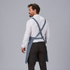 Avental de Peito com Bolsos Estilo Carteira em Sarga Reciclada 88x74 cm-RAG-Tailors-Fardas-e-Uniformes-Vestuario-Pro