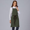 Avental de Peito com Cordão Entrançado 88x74cm-Verde Caqui-149-Único-RAG-Tailors-Fardas-e-Uniformes-Vestuario-Pro