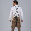 Avental de Peito com Cordão Entrançado 88x74cm-RAG-Tailors-Fardas-e-Uniformes-Vestuario-Pro