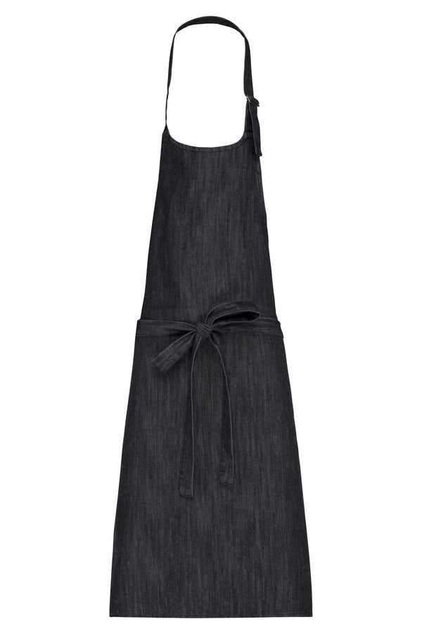 Avental de algodão sem bolso-Black Denim-Único-RAG-Tailors-Fardas-e-Uniformes-Vestuario-Pro
