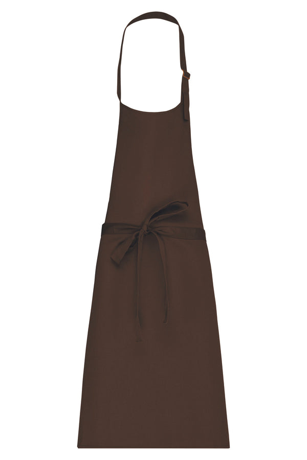 Avental de algodão sem bolso-Chocolate-Único-RAG-Tailors-Fardas-e-Uniformes-Vestuario-Pro