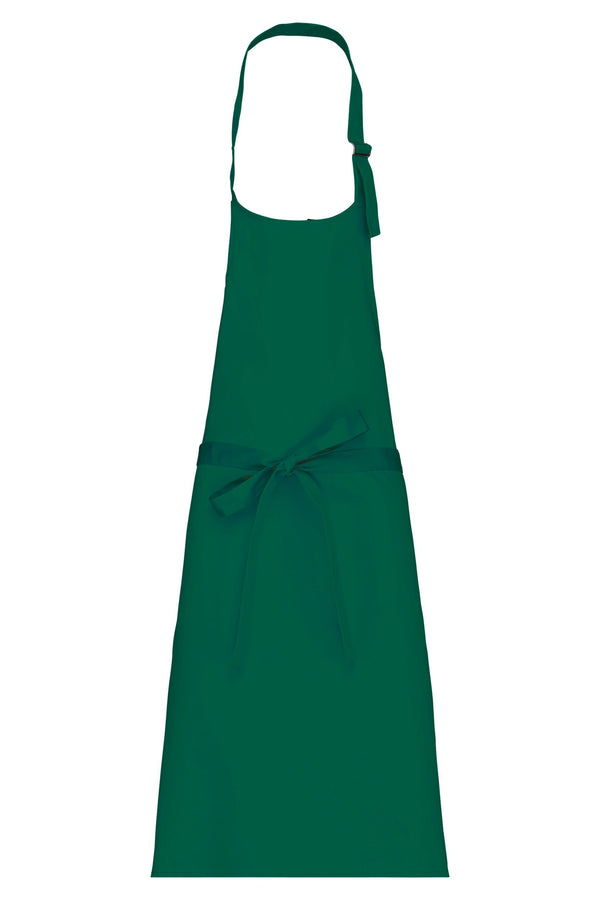 Avental de algodão sem bolso-Kelly Green-Único-RAG-Tailors-Fardas-e-Uniformes-Vestuario-Pro