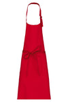 Avental de algodão sem bolso-Red-Único-RAG-Tailors-Fardas-e-Uniformes-Vestuario-Pro