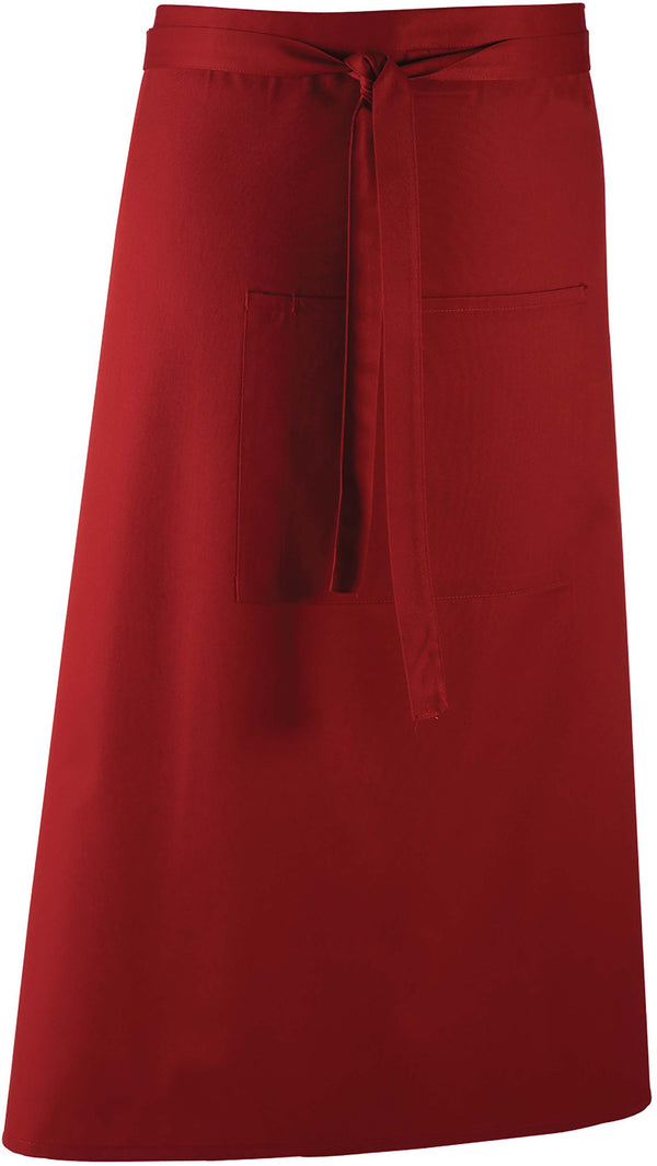 Avental de bar "Colours"-Burgundy-Único-RAG-Tailors-Fardas-e-Uniformes-Vestuario-Pro