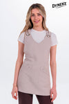 Avental de microfibra bege com anéis dourados-Beige - 569-Único-RAG-Tailors-Fardas-e-Uniformes-Vestuario-Pro