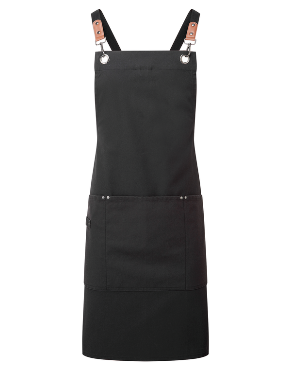 Avental de peito com alças cruzadas nas costas-Black-Único-RAG-Tailors-Fardas-e-Uniformes-Vestuario-Pro