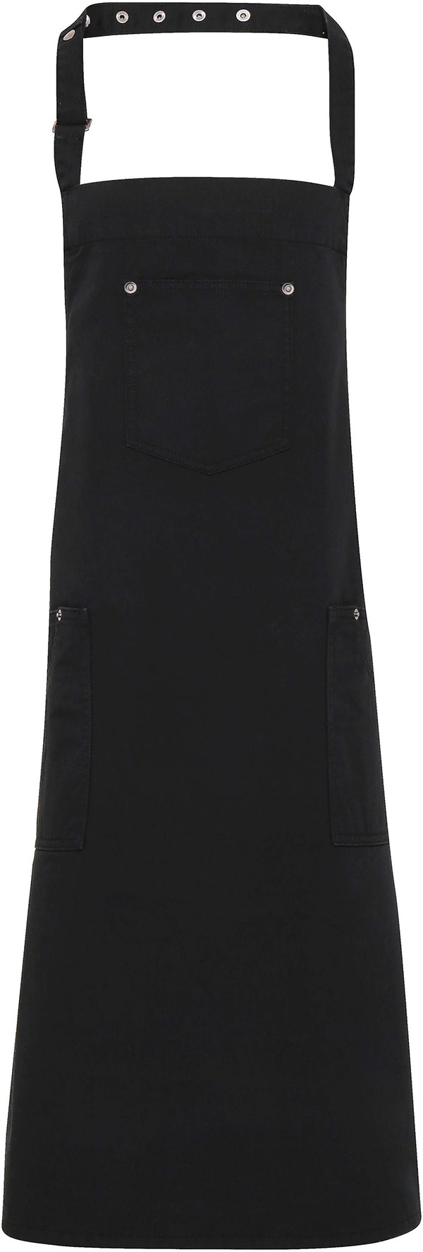 Avental em algodão "Chino"-Preto-Único-RAG-Tailors-Fardas-e-Uniformes-Vestuario-Pro