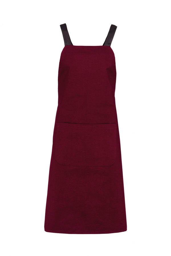 Avental em algodão biológico-Vinho-Único-RAG-Tailors-Fardas-e-Uniformes-Vestuario-Pro