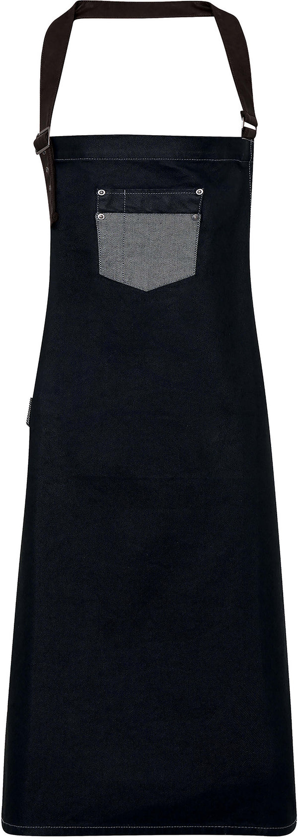 Avental em imitação de pele Industry-Preto Denim-Único-RAG-Tailors-Fardas-e-Uniformes-Vestuario-Pro