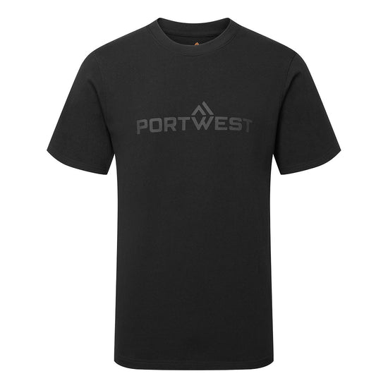T-shirt de Algodão de Manga Curta-Preto-S-RAG-Tailors-Fardas-e-Uniformes-Vestuario-Pro