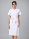 BATA CRUZADA DE MULHER-Branco-S-RAG-Tailors-Fardas-e-Uniformes-Vestuario-Pro