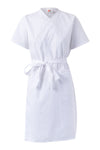 BATA CRUZADA DE MULHER-Branco-S-RAG-Tailors-Fardas-e-Uniformes-Vestuario-Pro