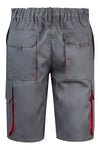 BERMUDAS BICOLOR MULTIBOLSOS em Cinza-RAG-Tailors-Fardas-e-Uniformes-Vestuario-Pro