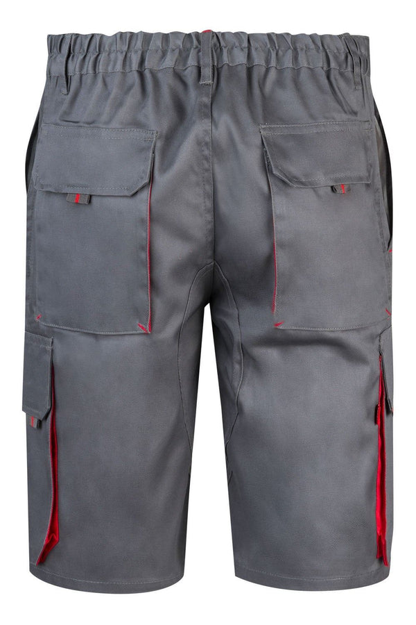 BERMUDAS BICOLOR MULTIBOLSOS em Cinza-RAG-Tailors-Fardas-e-Uniformes-Vestuario-Pro